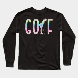 Golfing Long Sleeve T-Shirt